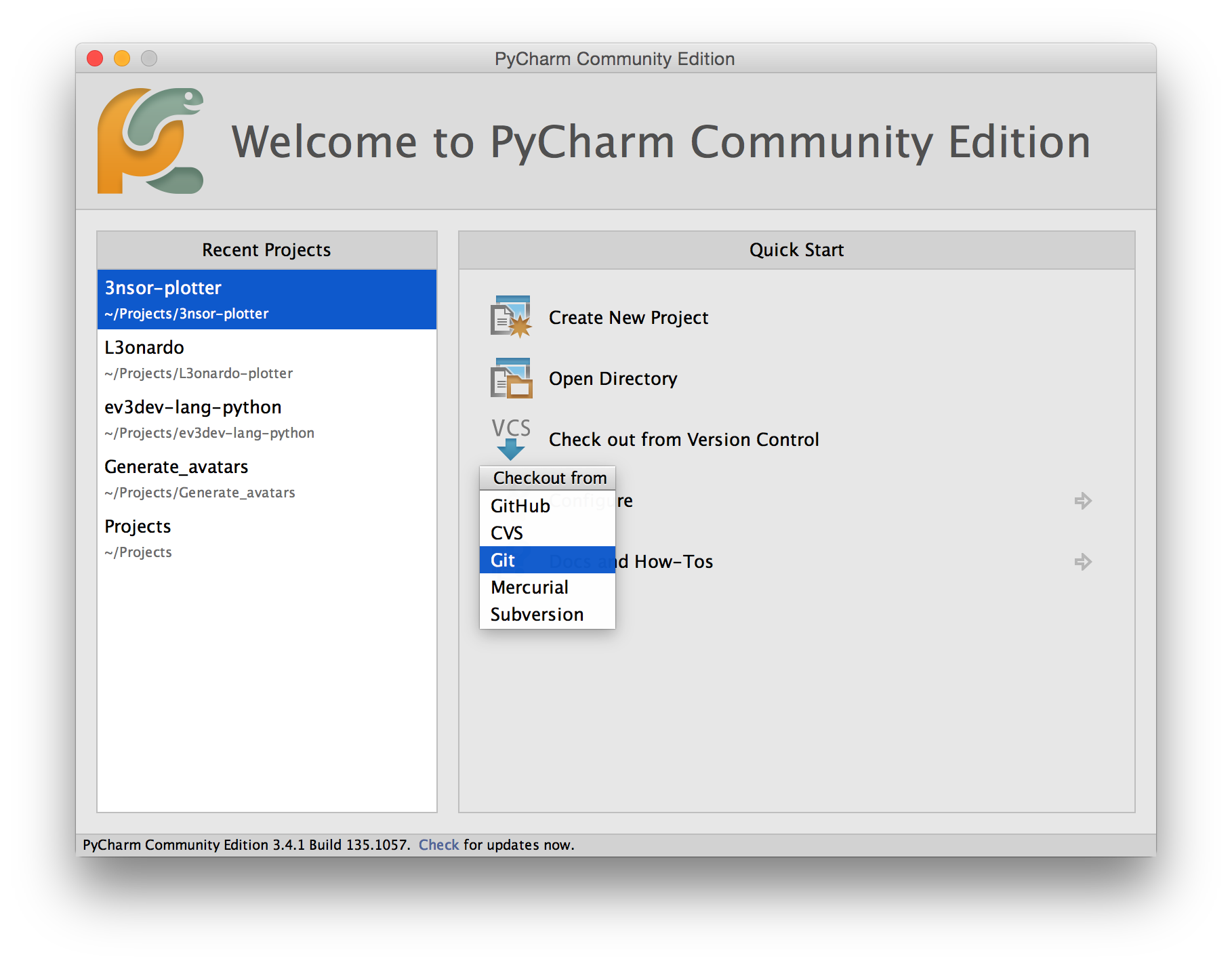 download pycharm community edition for mac